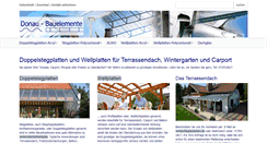 Desktop Screenshot of glasbauten.de